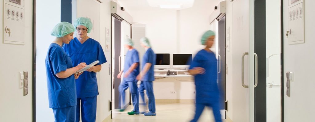 Why do hospitals need security guards?